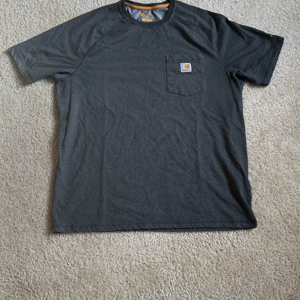 Carhartt Green Short Sleeve Force Shirt